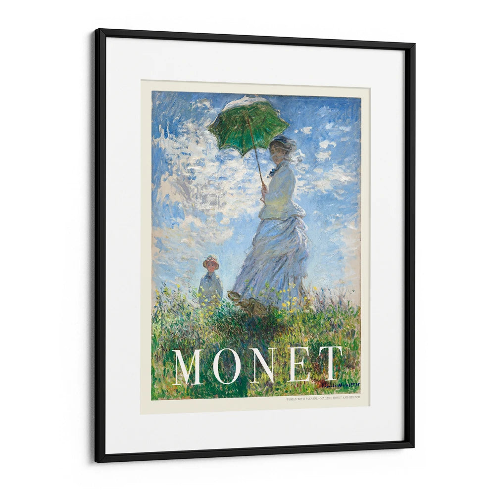 Claude Monet - Woman With Parasol II Exhibition Poster - XS / Matte Paper / Rolled Art - Nook At You