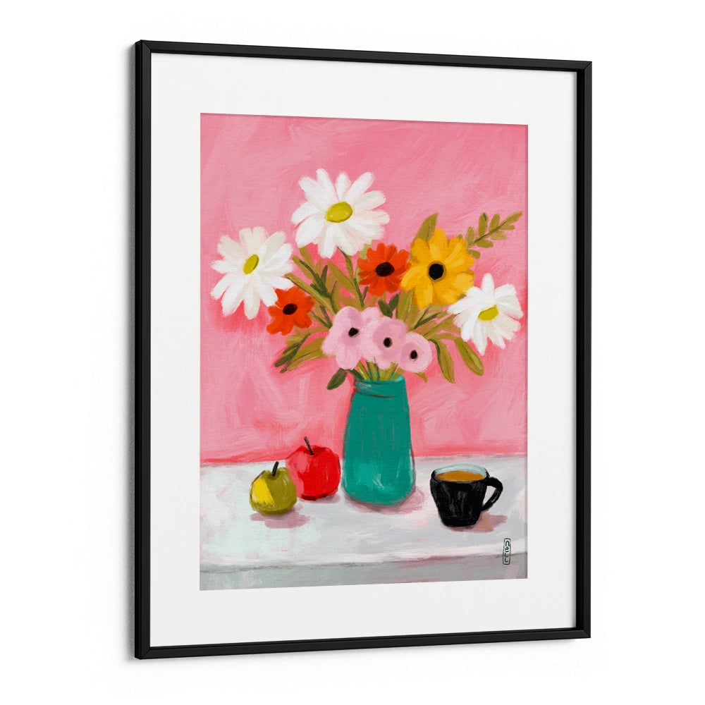 Cheerful Floral Still Life Botanical Wall Art Print - XS / Matte Paper / Rolled Art - Nook At You