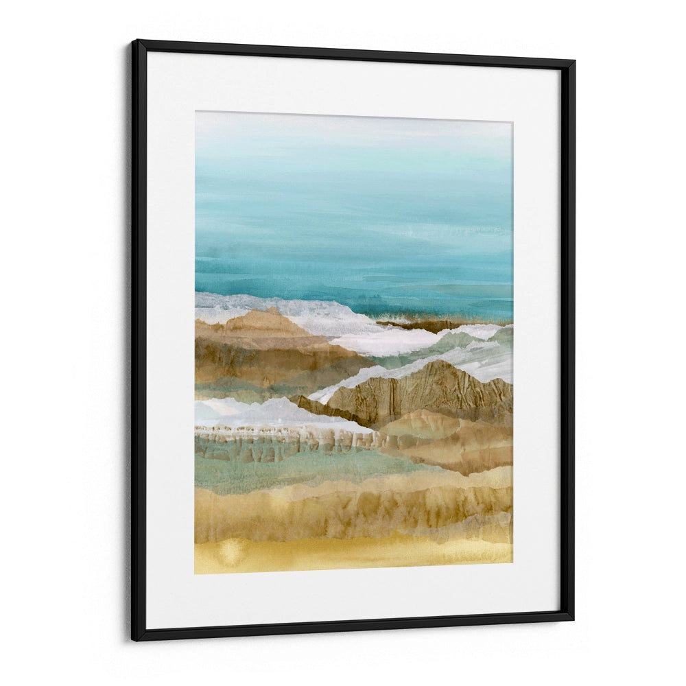 Abstract Mountain Layers Nature Wall Art - XS / Matte Paper / Rolled Art - Nook At You