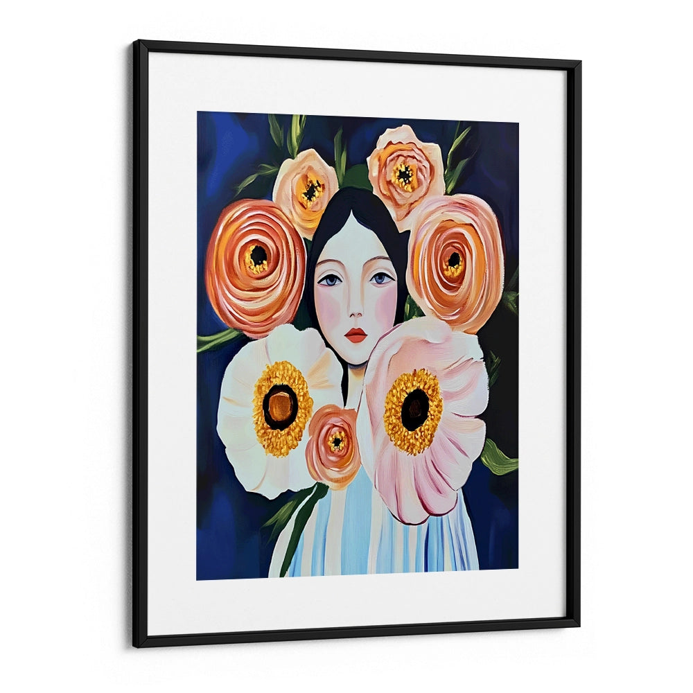 Grace, Unannounced Women Illustration Wall Art - XS / Matte Paper / Rolled Art - Nook At You