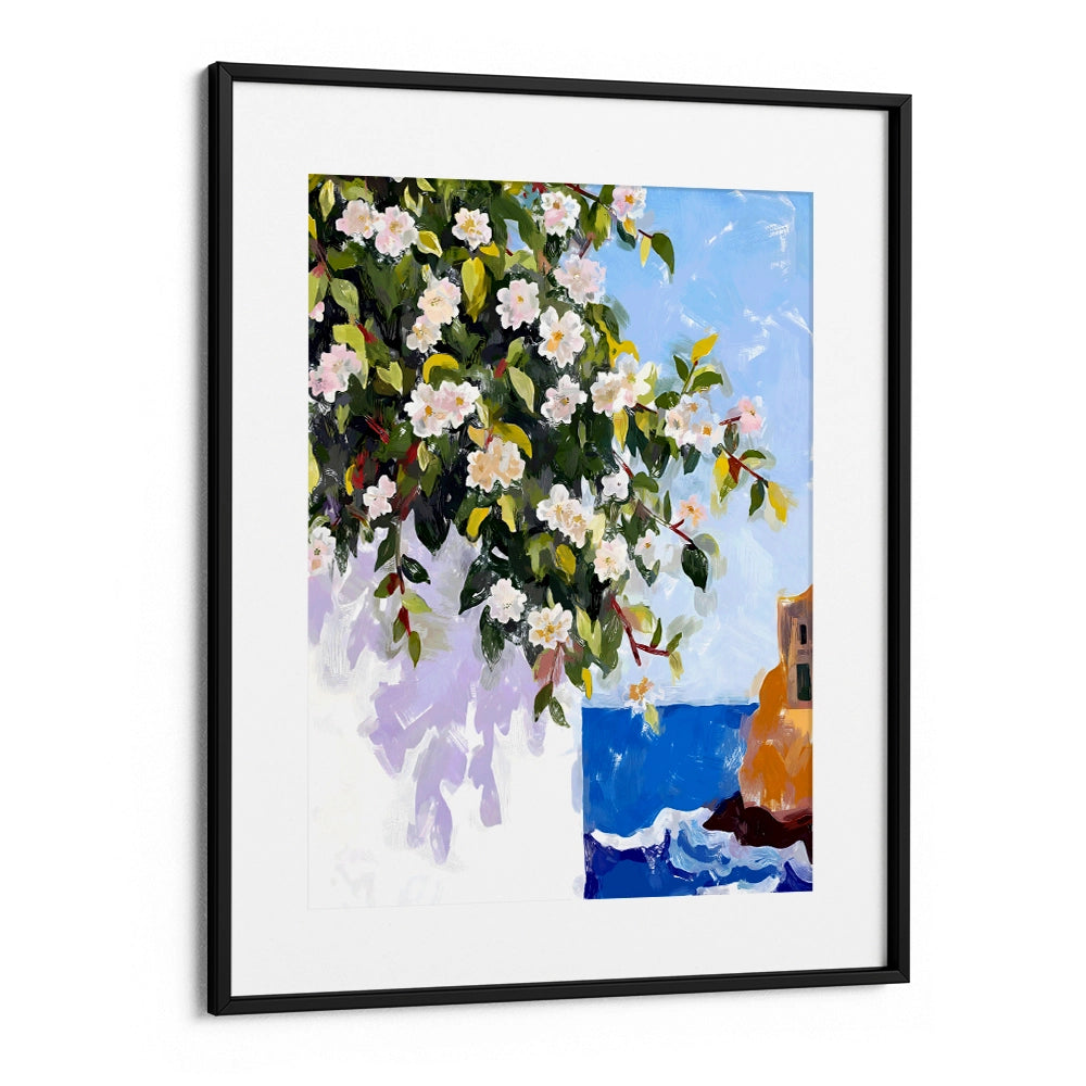 Where The Blossoms Meet The Sea Botanical Art Prints - XS / Matte Paper / Rolled Art - Nook At You