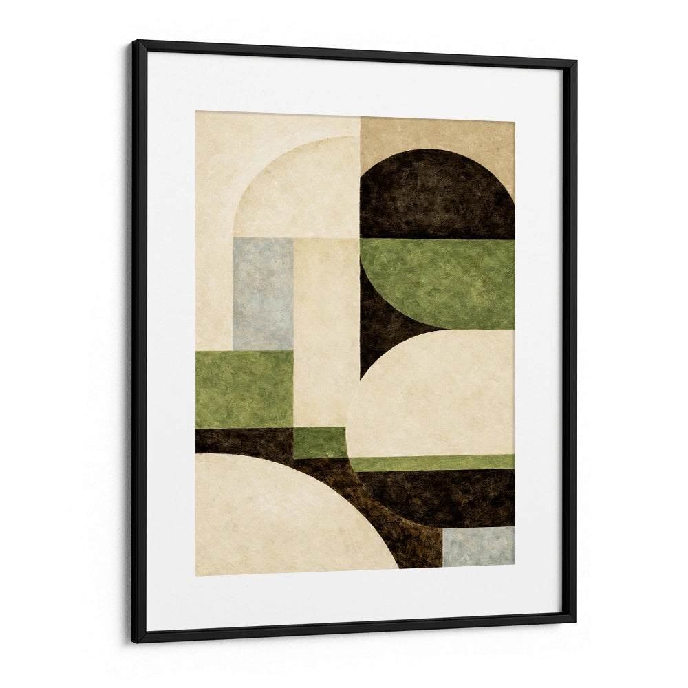 Geometric Silence Abstract Wall Art - XS / Matte Paper / Rolled Art - Nook At You