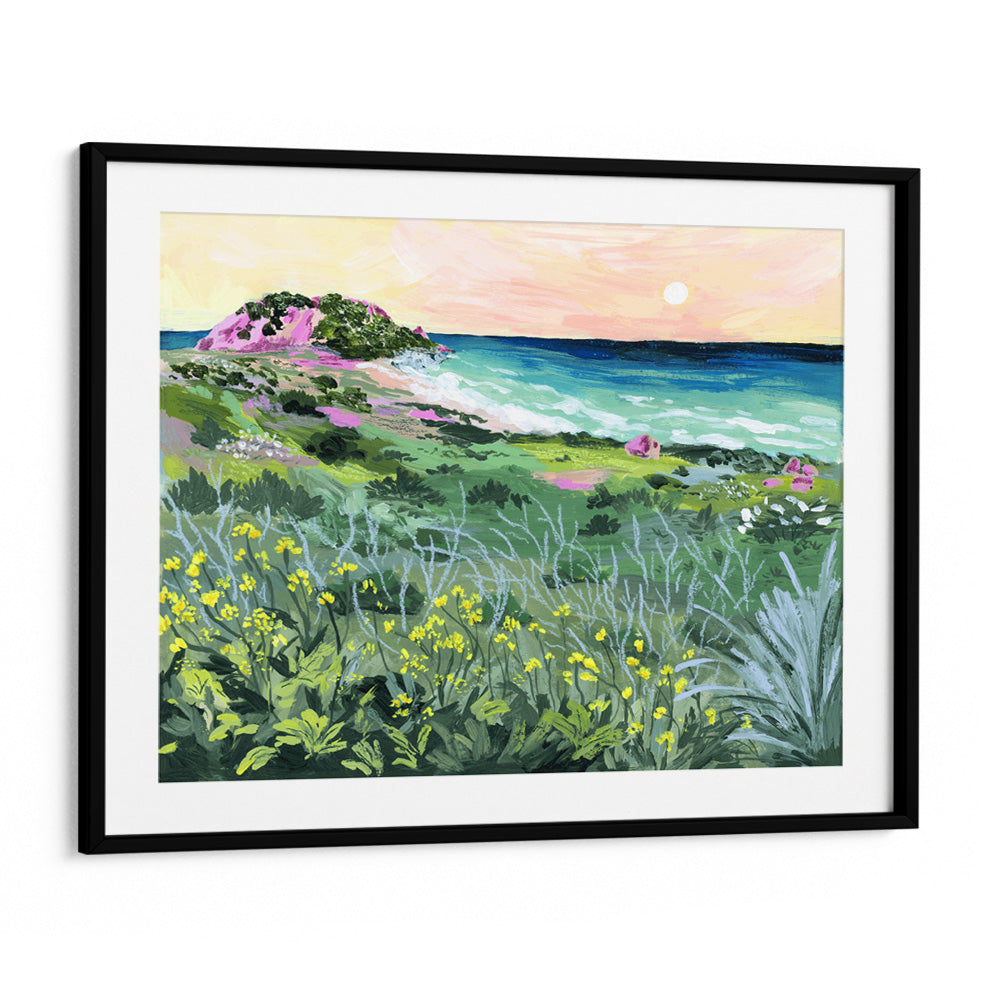 Sunset Rock Landscape Canvas Painting - 5XL / Canvas / Rolled Art - Nook At You