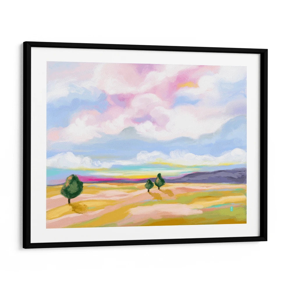 Dreamy Pastel Landscape Wall Art For Living Room - XS / Matte Paper / Rolled Art - Nook At You