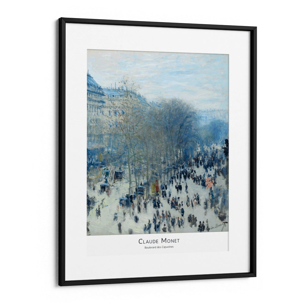 Monet - Boulevard des Capucines Exhibition Wall Art - XS / Matte Paper / Rolled Art - Nook At You
