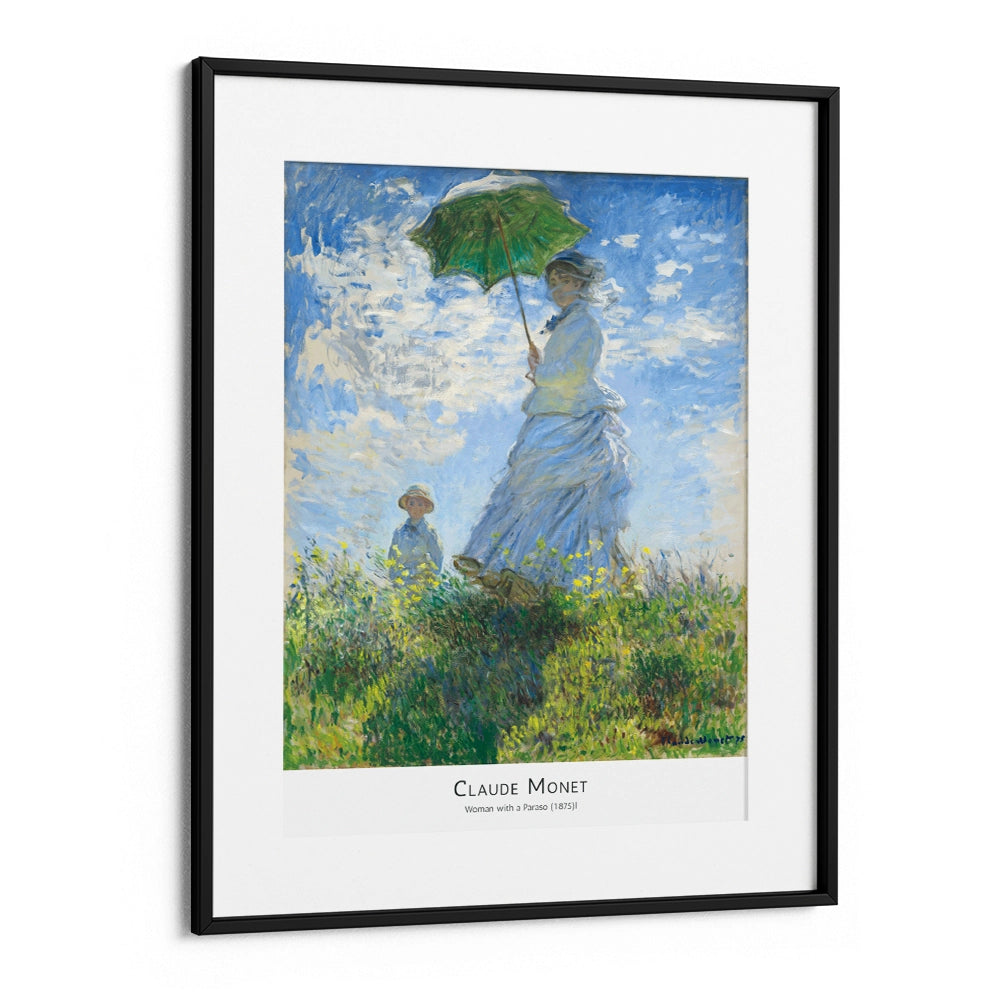 Monet - Woman with a Paraso Exhibition Art Print - XS / Matte Paper / Rolled Art - Nook At You