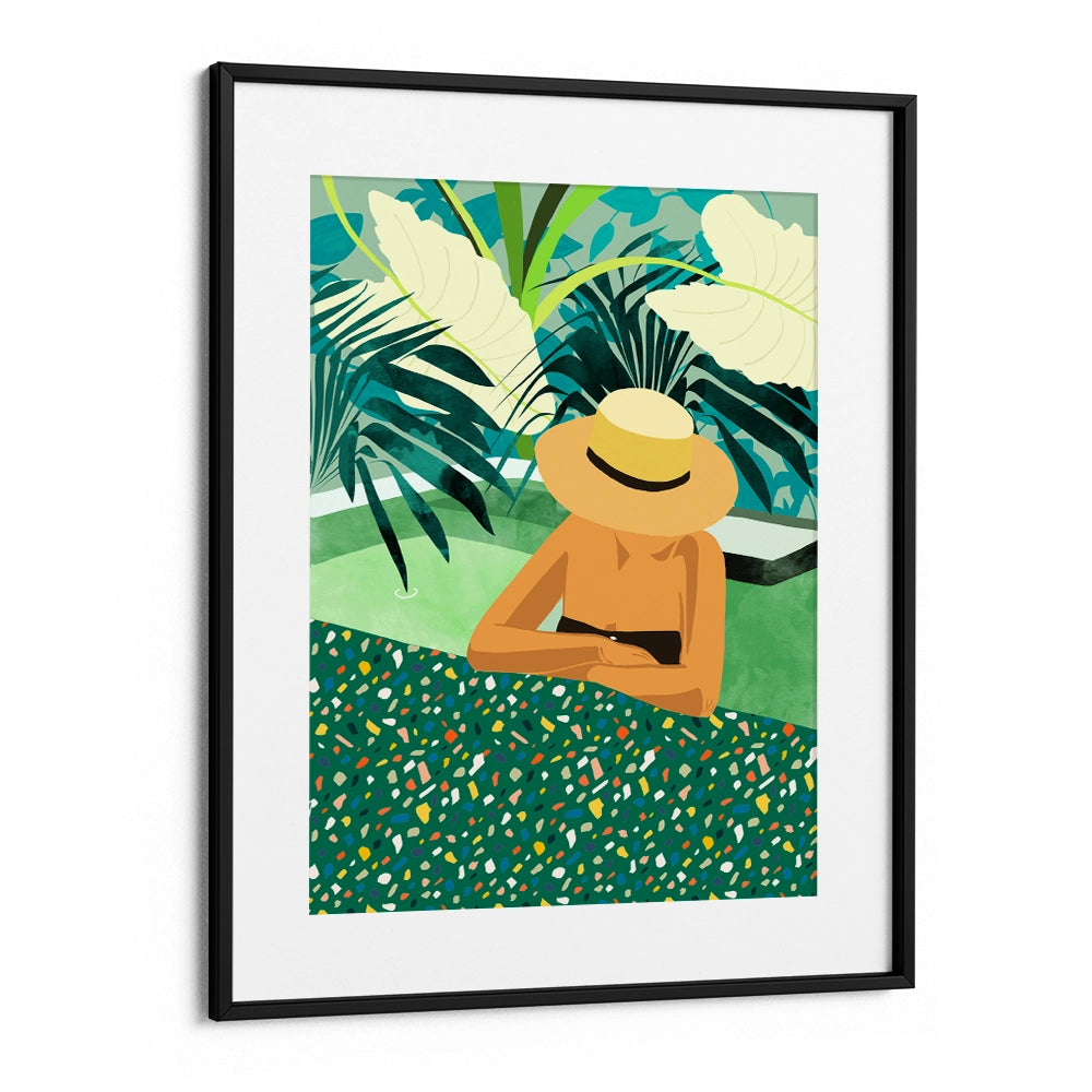 Tropical Serenity Aesthetic Boho Art - XS / Matte Paper / Rolled Art - Nook At You