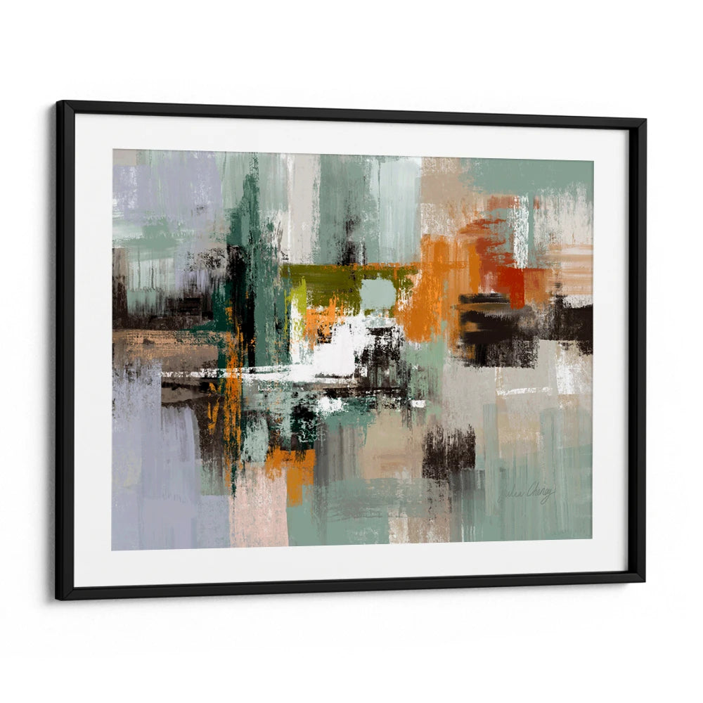 Chromatic Layers Abstract Wall Art Print - XS / Matte Paper / Rolled Art - Nook At You