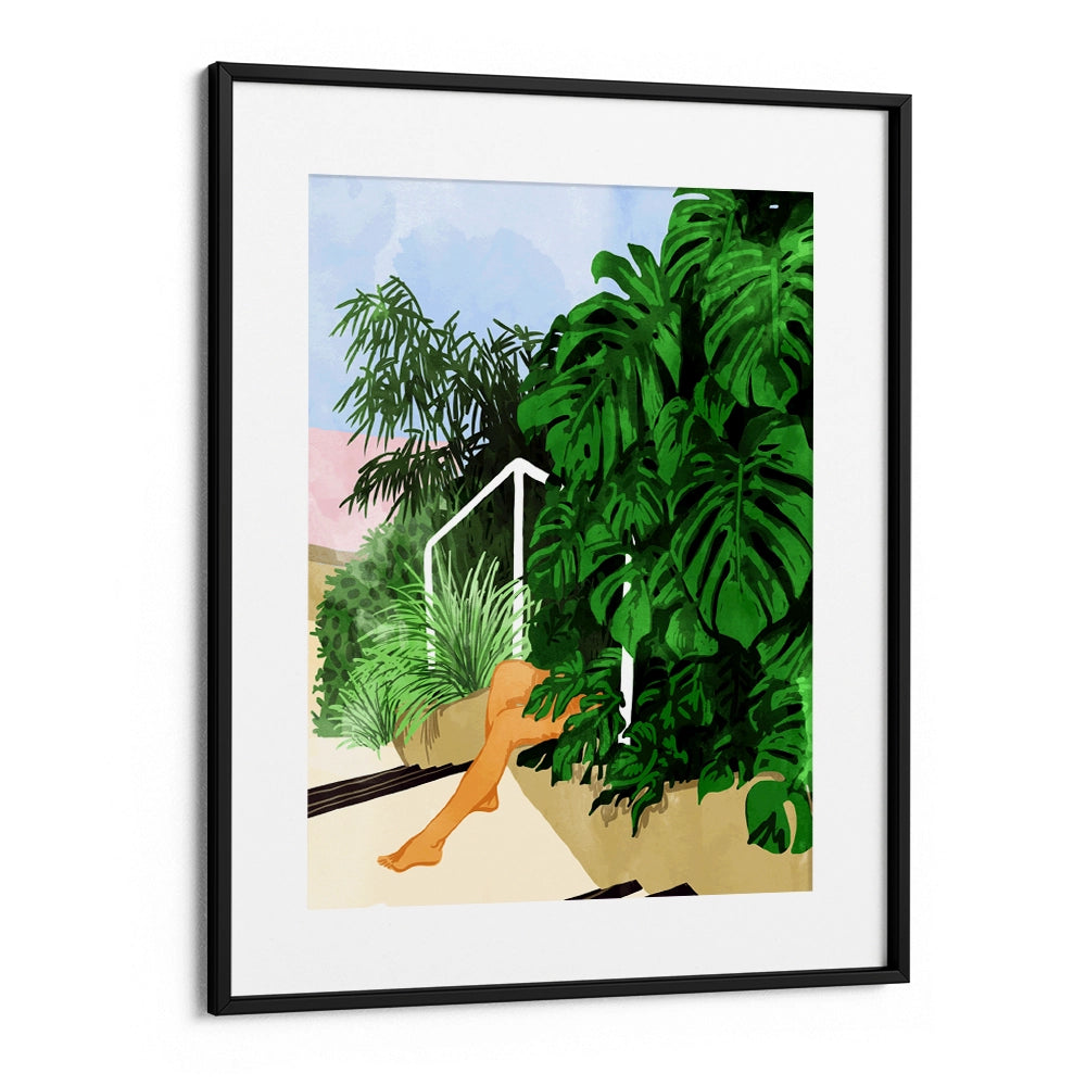 Hiding In Green Botanical Art Poster - XS / Matte Paper / Rolled Art - Nook At You
