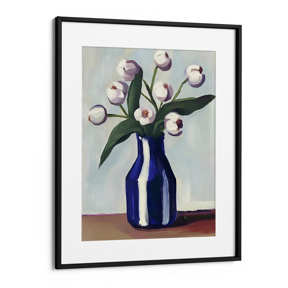 White Tulips Botanical Art Poster - XS / Matte Paper / Rolled Art - Nook At You