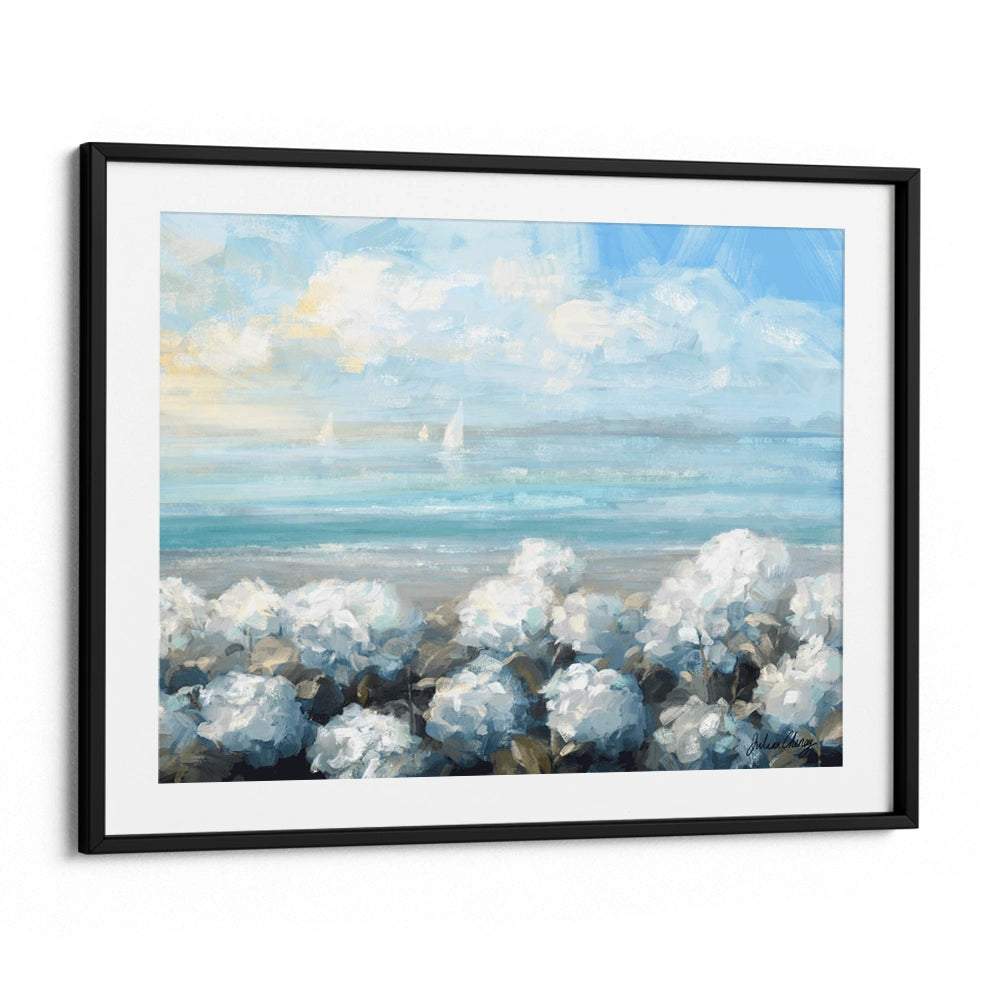 Coastal Hydrangea Serenity Landscape Wall Art - XS / Matte Paper / Rolled Art - Nook At You