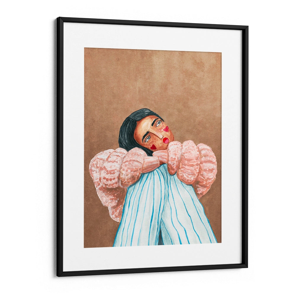 Dreaming girl Art Print - XS / Matte Paper / Rolled Art - Nook At You