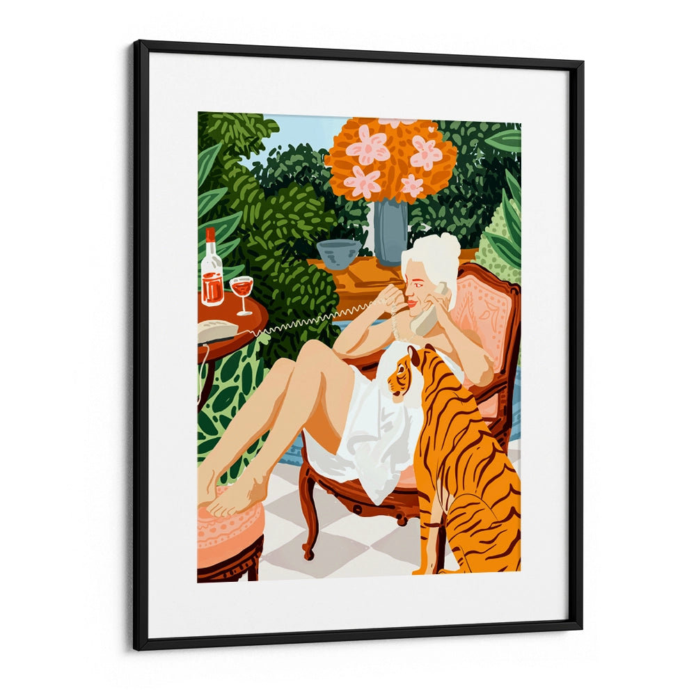 Gossip Boho Wall Art Print - XS / Matte Paper / Rolled Art - Nook At You