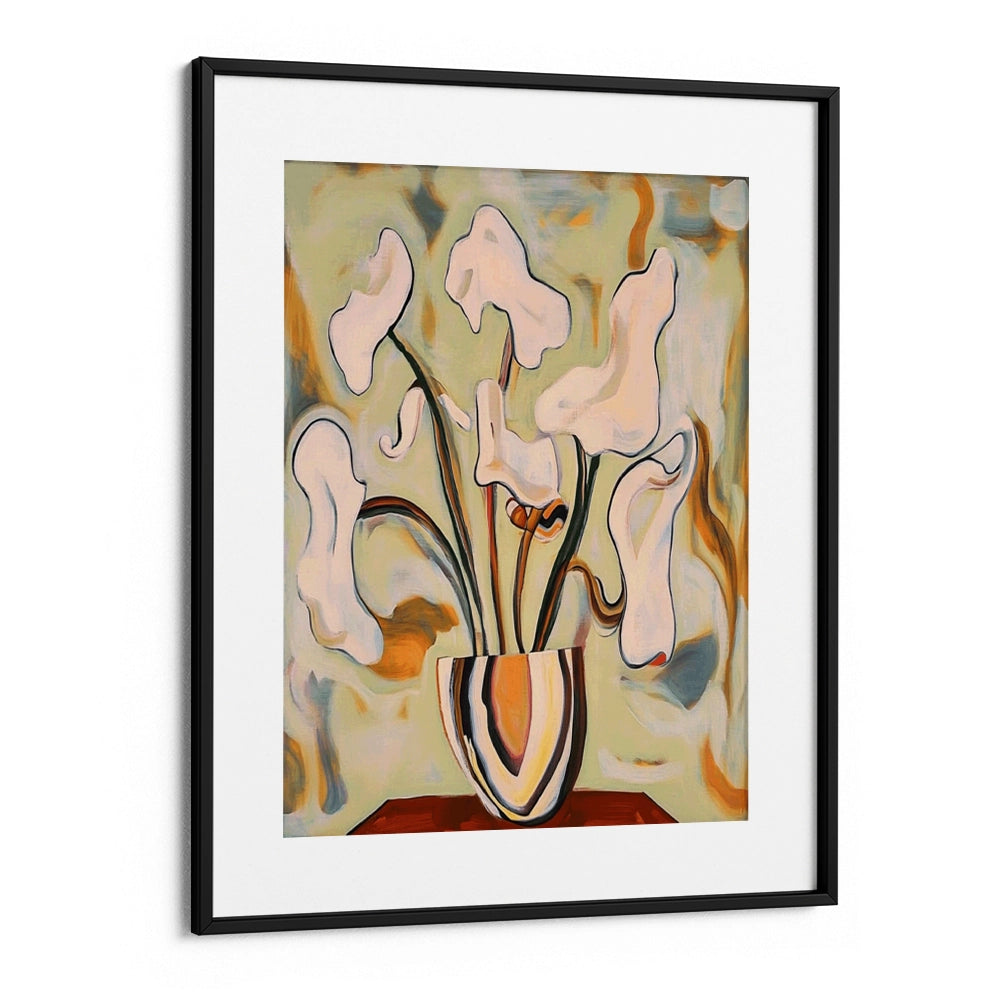 Floral Arrangement in a Vase Botanical Wall Painting - XS / Matte Paper / Rolled Art - Nook At You