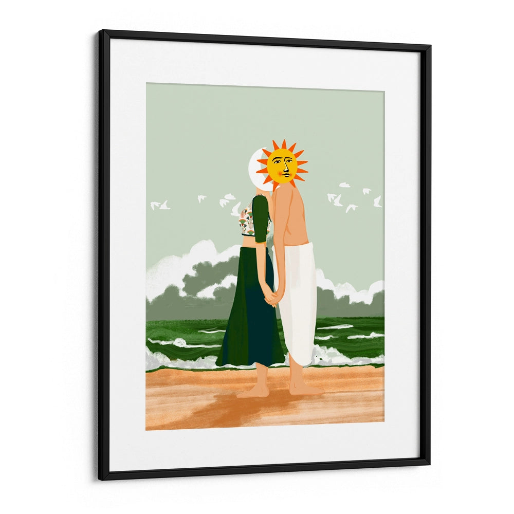 Celestial Union Boho Wall Art - XS / Matte Paper / Rolled Art - Nook At You