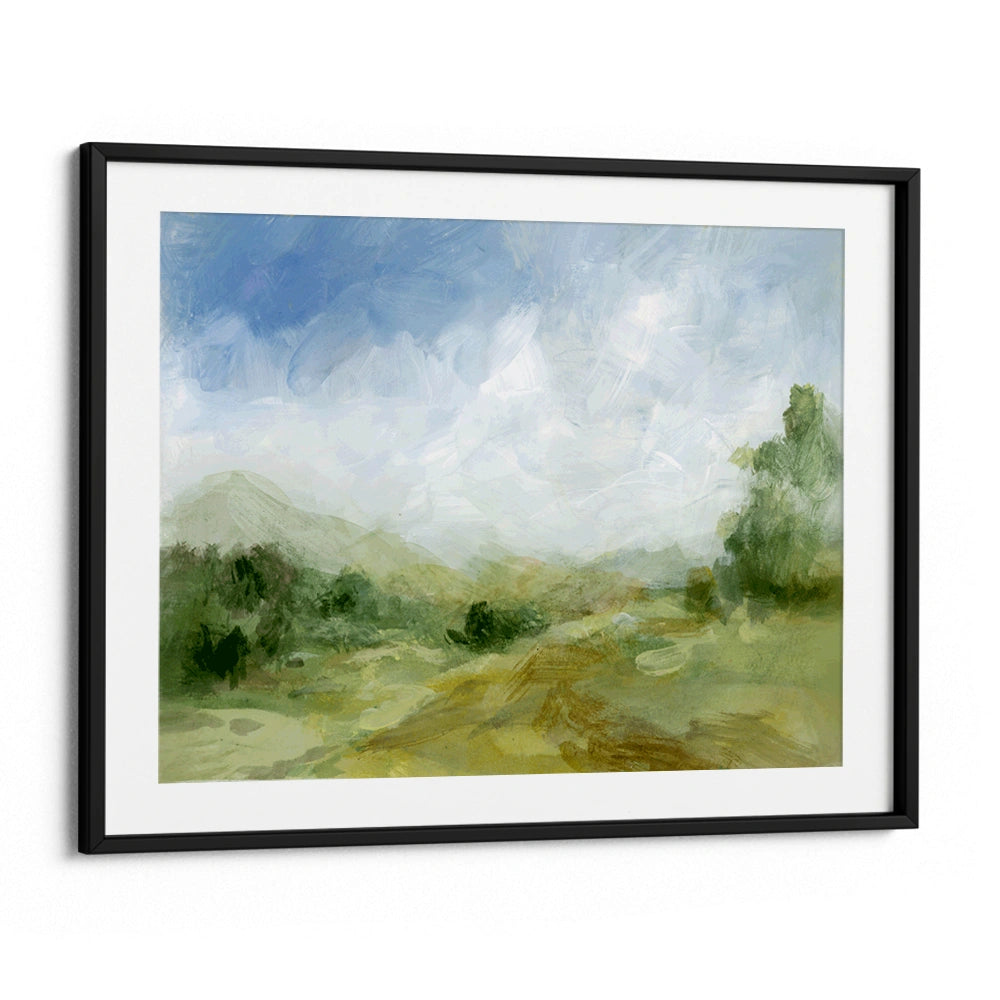 A Serene Countryside Scene Landscape Painting - XS / Matte Paper / Rolled Art - Nook At You