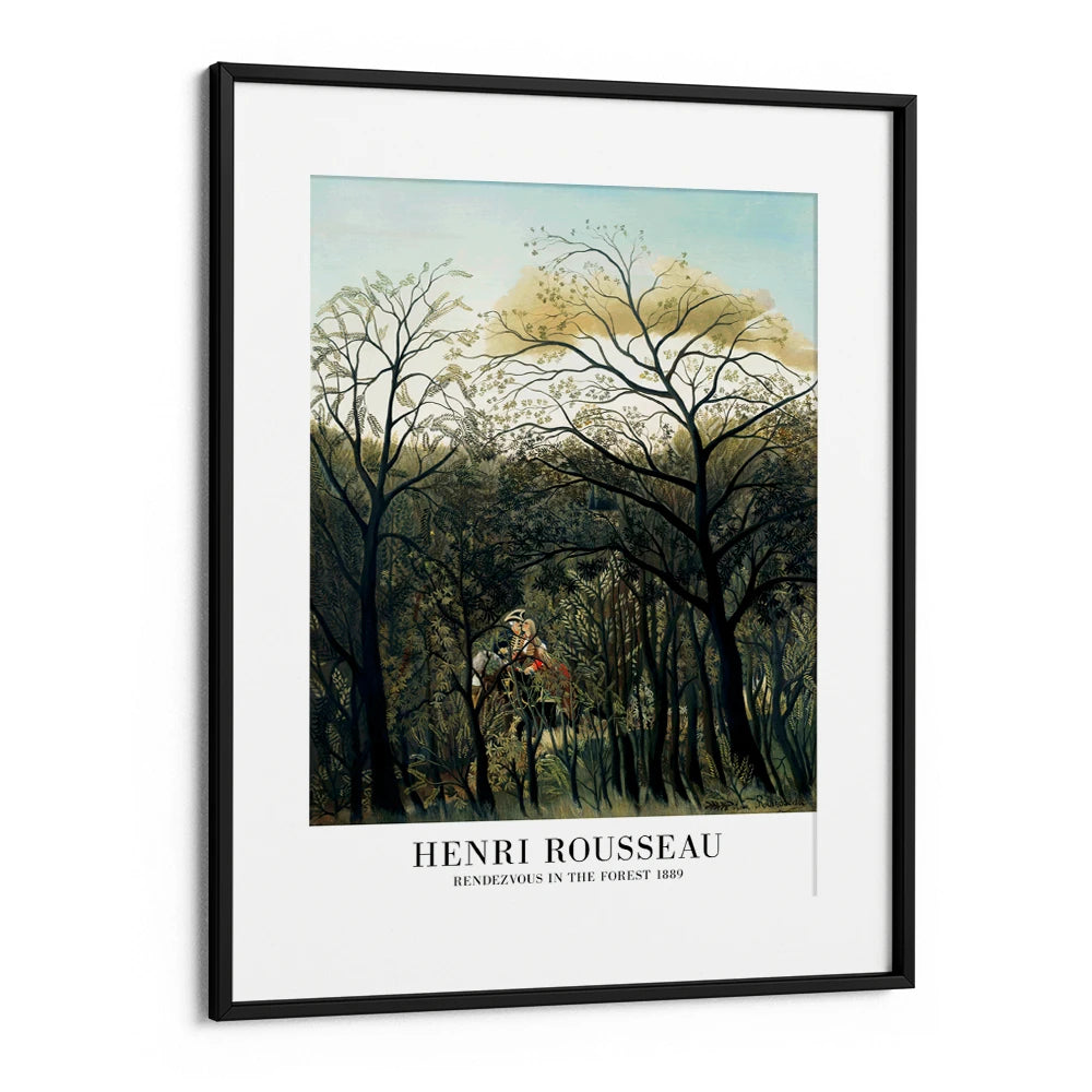 Henri Rousseau  - Rendezvous In The Forest Gallery Exhibition Poster - XS / Matte Paper / Rolled Art - Nook At You