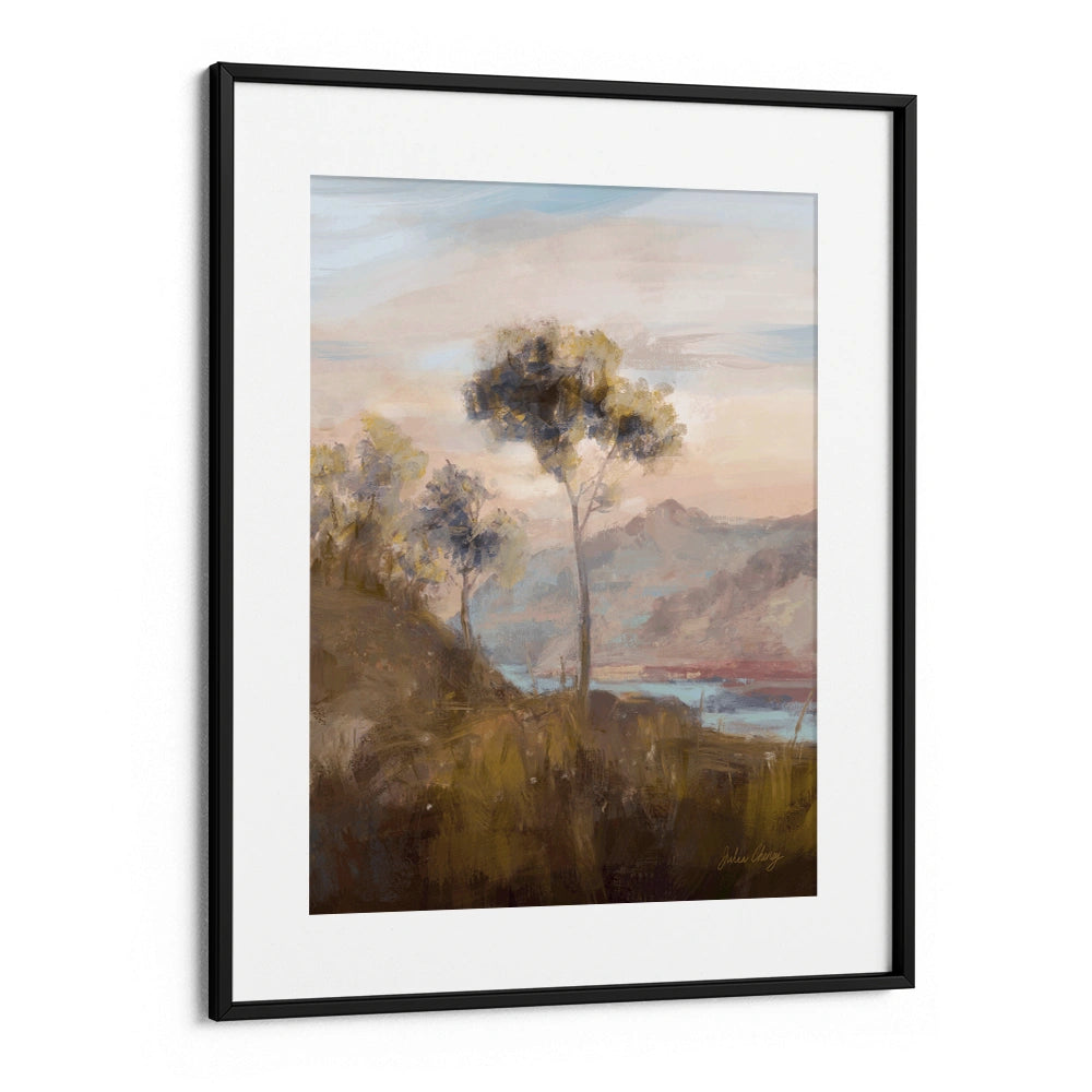 Hazy Mountain Retreat Landscape Art For Living Room - XS / Matte Paper / Rolled Art - Nook At You