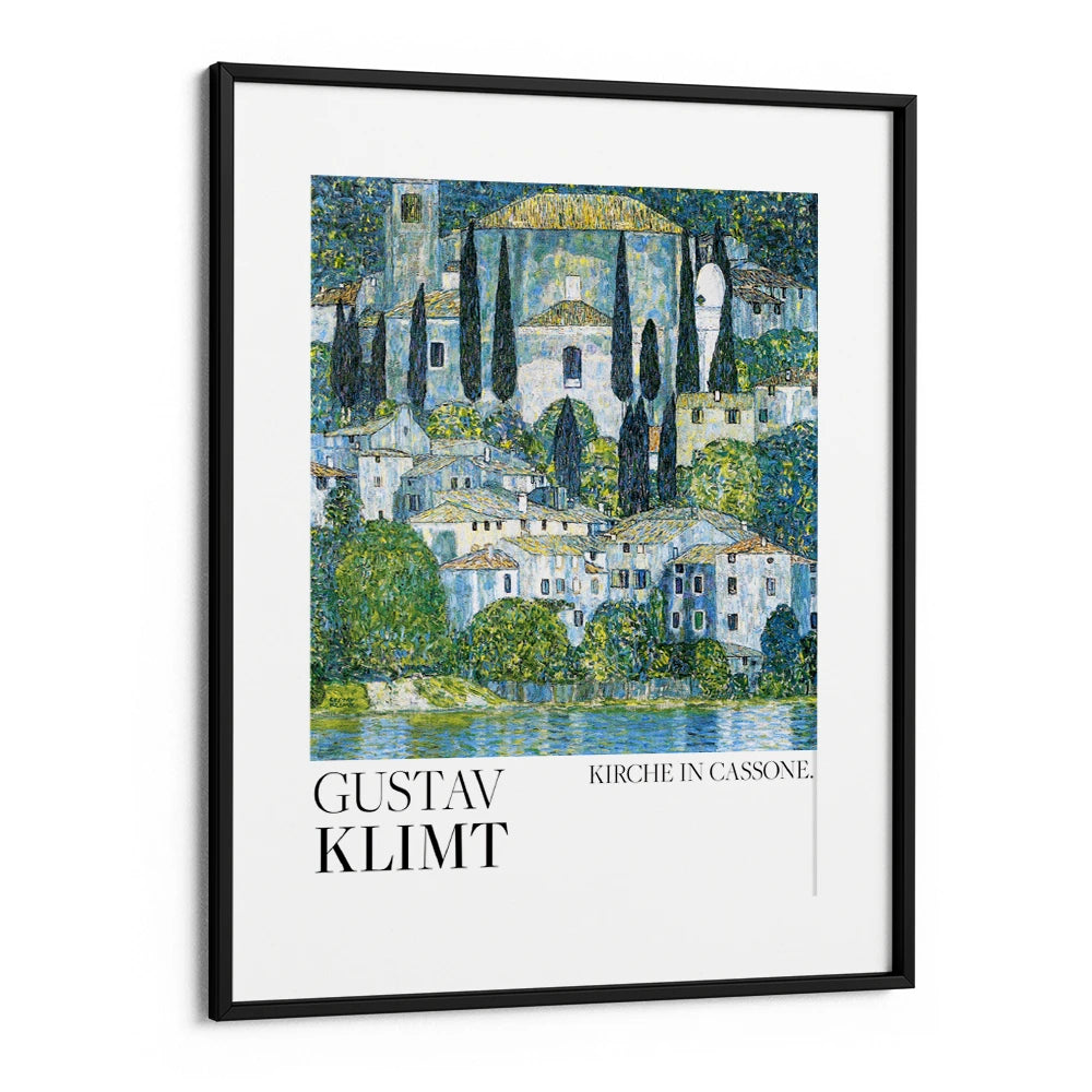 Gustav Klimt  - Kirche In Cassone (1913) Exhibition Poster for Living Room - XS / Matte Paper / Rolled Art - Nook At You