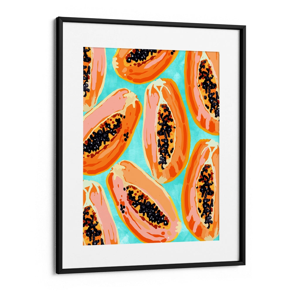 Big Papaya Canvas Prints - XS / Matte Paper / Rolled Art - Nook At You
