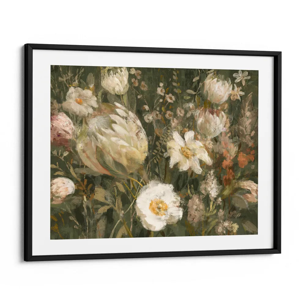 Wildflower Tapestry Botanical Wall Art - XS / Matte Paper / Rolled Art - Nook At You