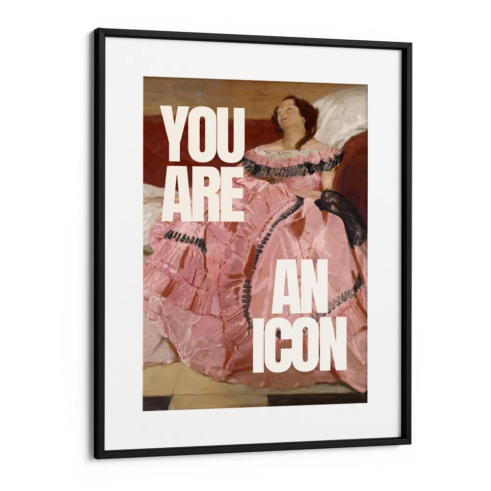 You Are An Icon Quirky Wall Art - XS / Matte Paper / Rolled Art - Nook At You