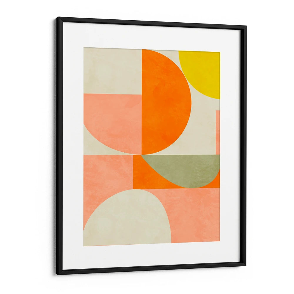 Summer Circles Vibrant Geometric Wall Art Poster - XS / Matte Paper / Rolled Art - Nook At You