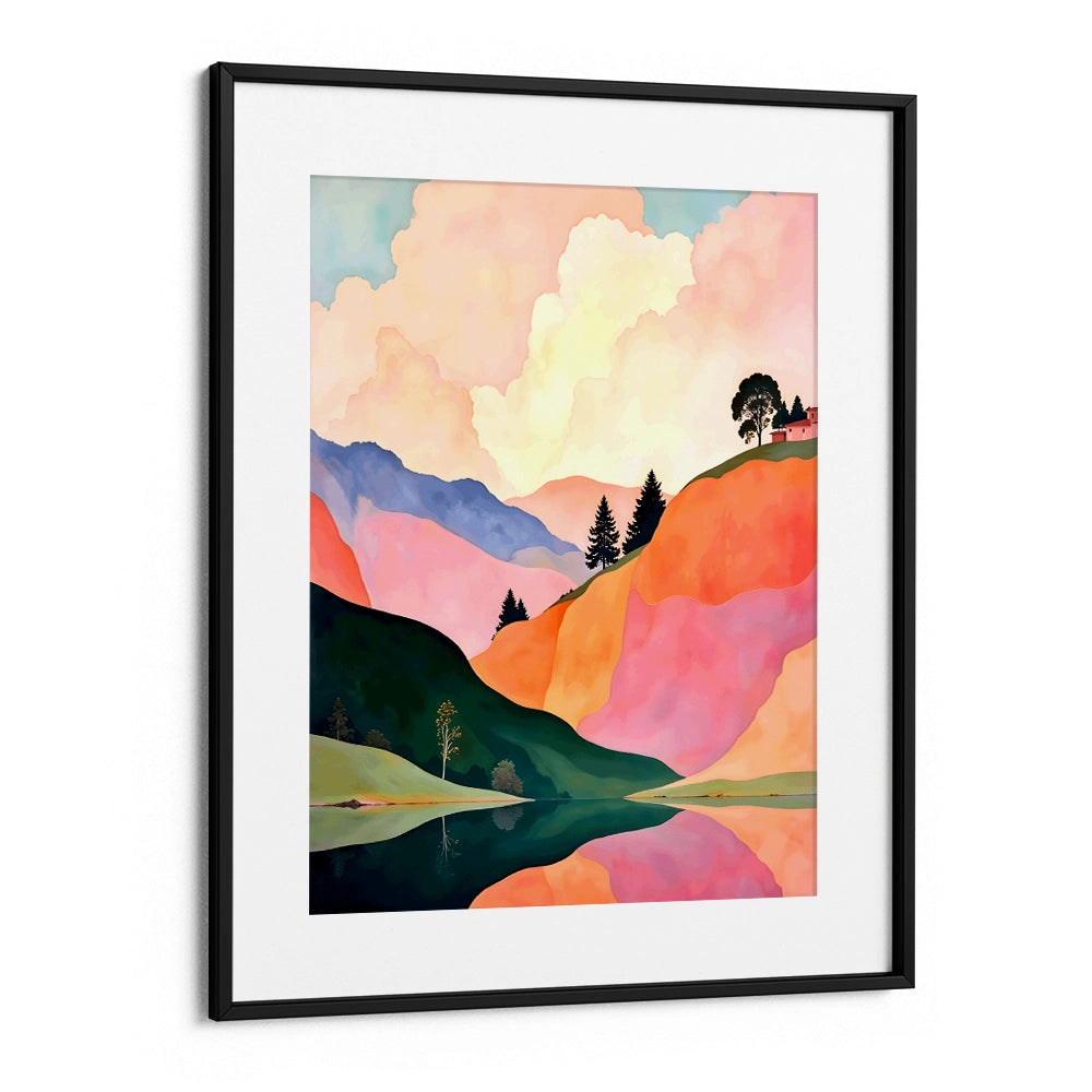 Love In the Air Landscape Canvas Prints - XS / Matte Paper / Rolled Art - Nook At You