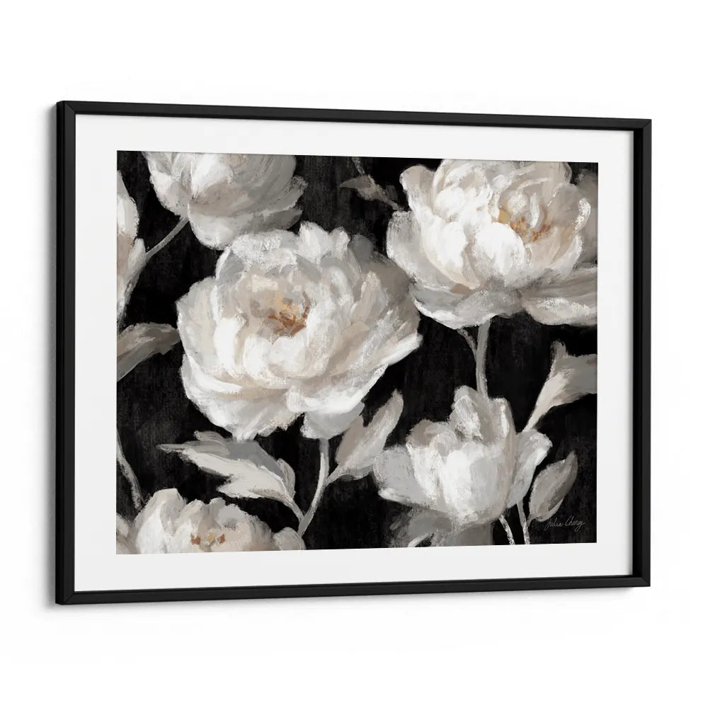 Moonlit Petals Botanical Painting - XS / Matte Paper / Rolled Art - Nook At You