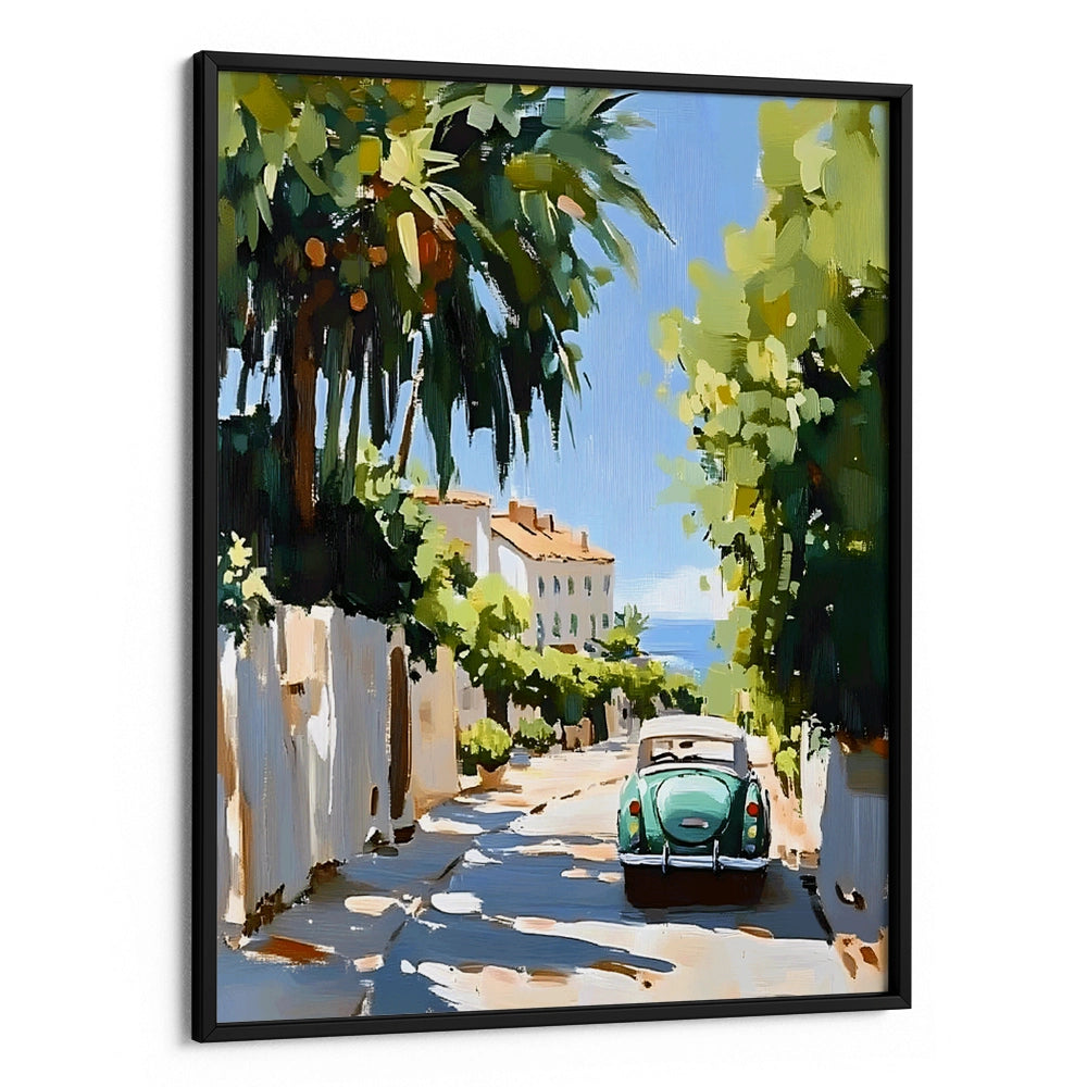 Villa Road Landscape Wall Decor - XS / Matte Paper / Rolled Art - Nook At You