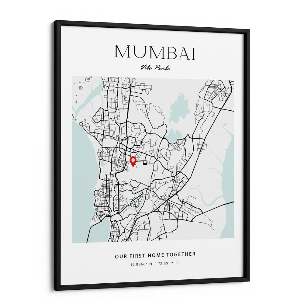 Personalised Map Art - Ethereal Streetscapes - XS / Matte Paper / Rolled Art - Nook At You