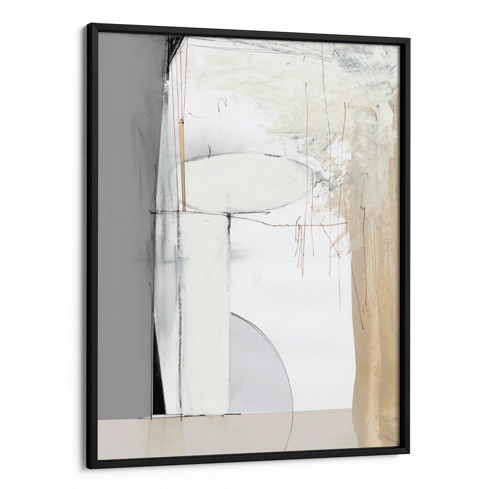 Soft Neutral Abstract Wall Art Print - XS / Matte Paper / Rolled Art - Nook At You