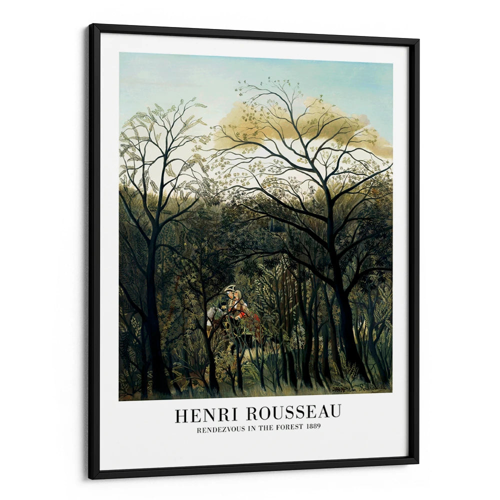 Henri Rousseau  - Rendezvous In The Forest Gallery Exhibition Poster - XS / Matte Paper / Rolled Art - Nook At You