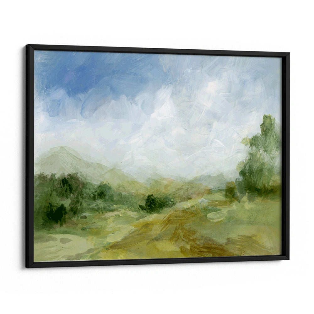 A Serene Countryside Scene Landscape Painting - XS / Matte Paper / Rolled Art - Nook At You