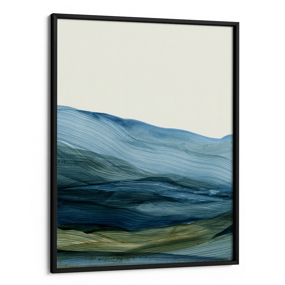 Mist Land 1 Modern Abstract Wall Art - XS / Matte Paper / Rolled Art - Nook At You