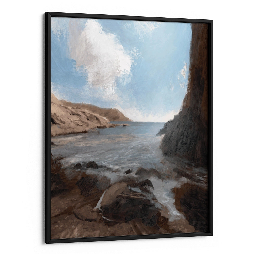 Castle Cove Beach Landscape Wall Art - XS / Matte Paper / Rolled Art - Nook At You