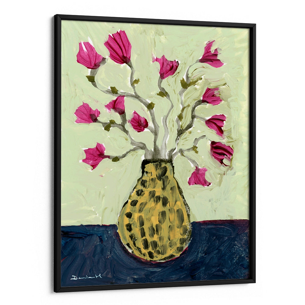 Crimson Petals Abstract Wall Art Poster - XS / Matte Paper / Rolled Art - Nook At You