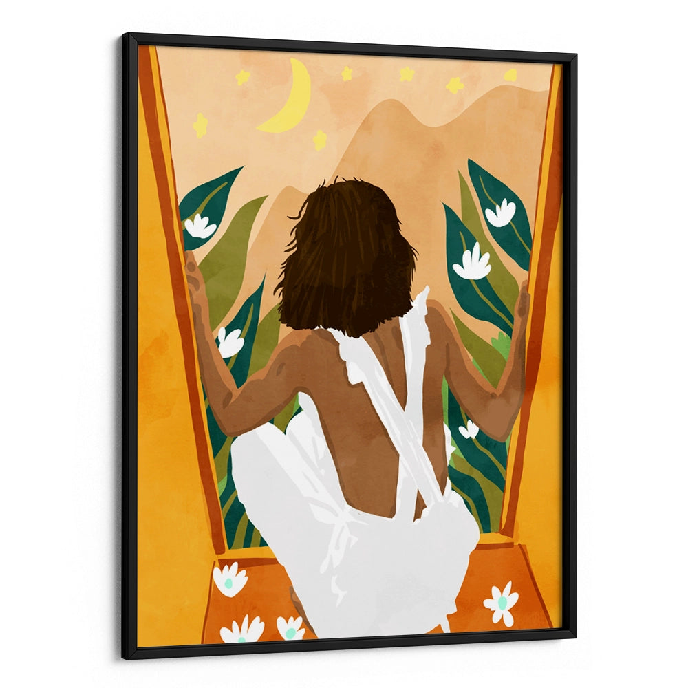 The Wild World and a Rebel Heart Boho Painting - XS / Matte Paper / Rolled Art - Nook At You
