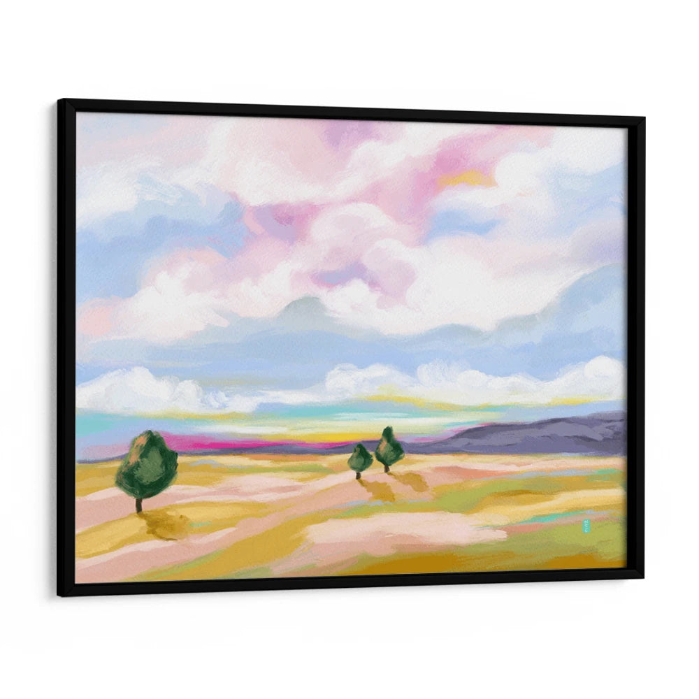 Dreamy Pastel Landscape Wall Art For Living Room - XS / Matte Paper / Rolled Art - Nook At You