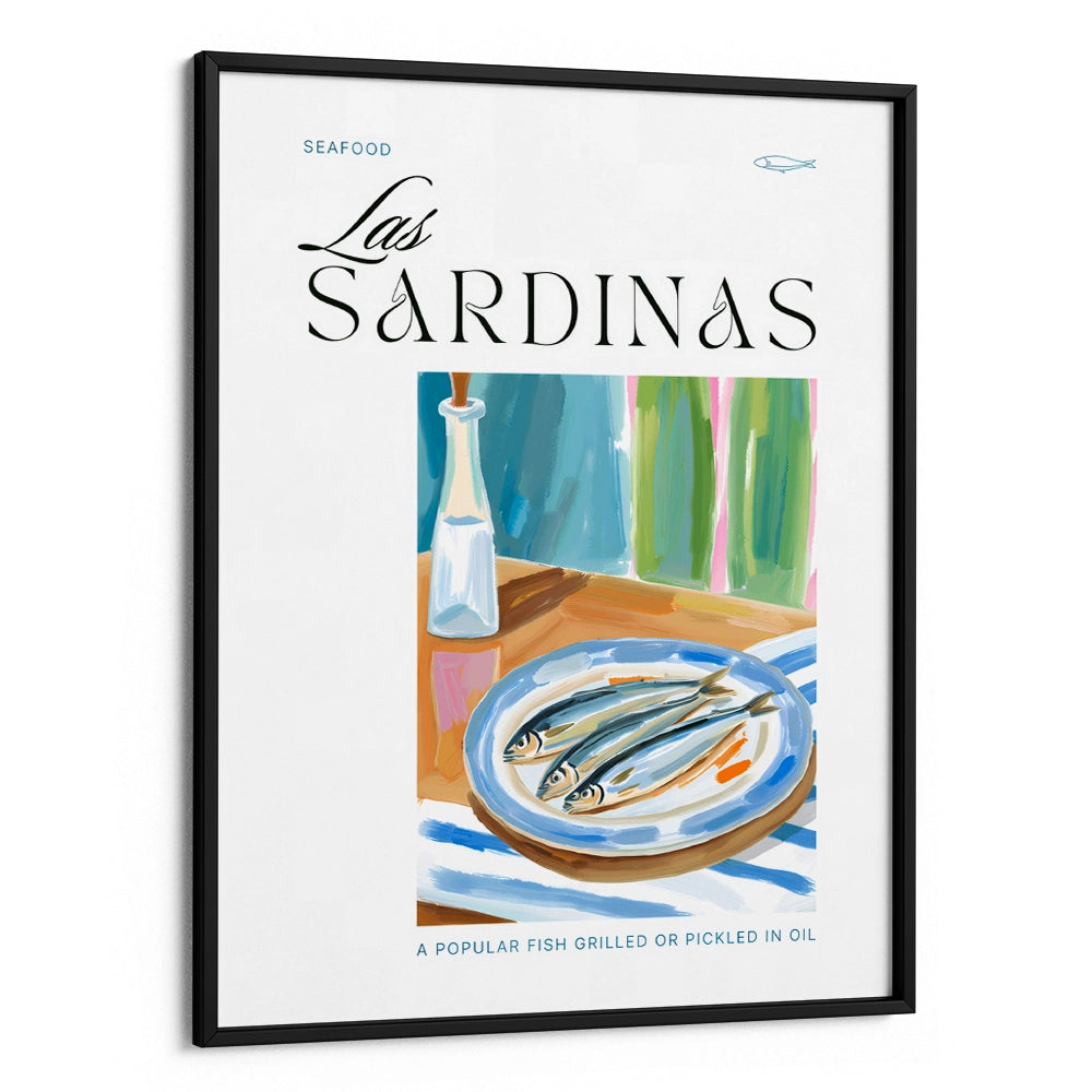 Sardine Gourmet Wall Art Print - XS / Matte Paper / Rolled Art - Nook At You