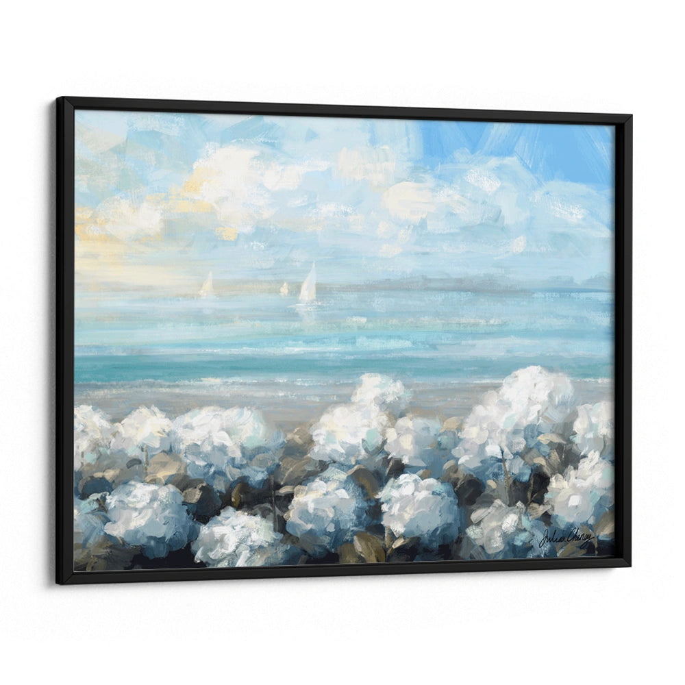 Coastal Hydrangea Serenity Landscape Wall Art - XS / Matte Paper / Rolled Art - Nook At You