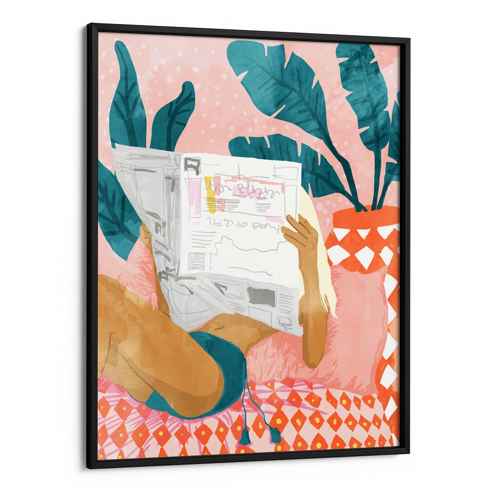 Bohemian Morning News Wall Art - XS / Matte Paper / Rolled Art - Nook At You