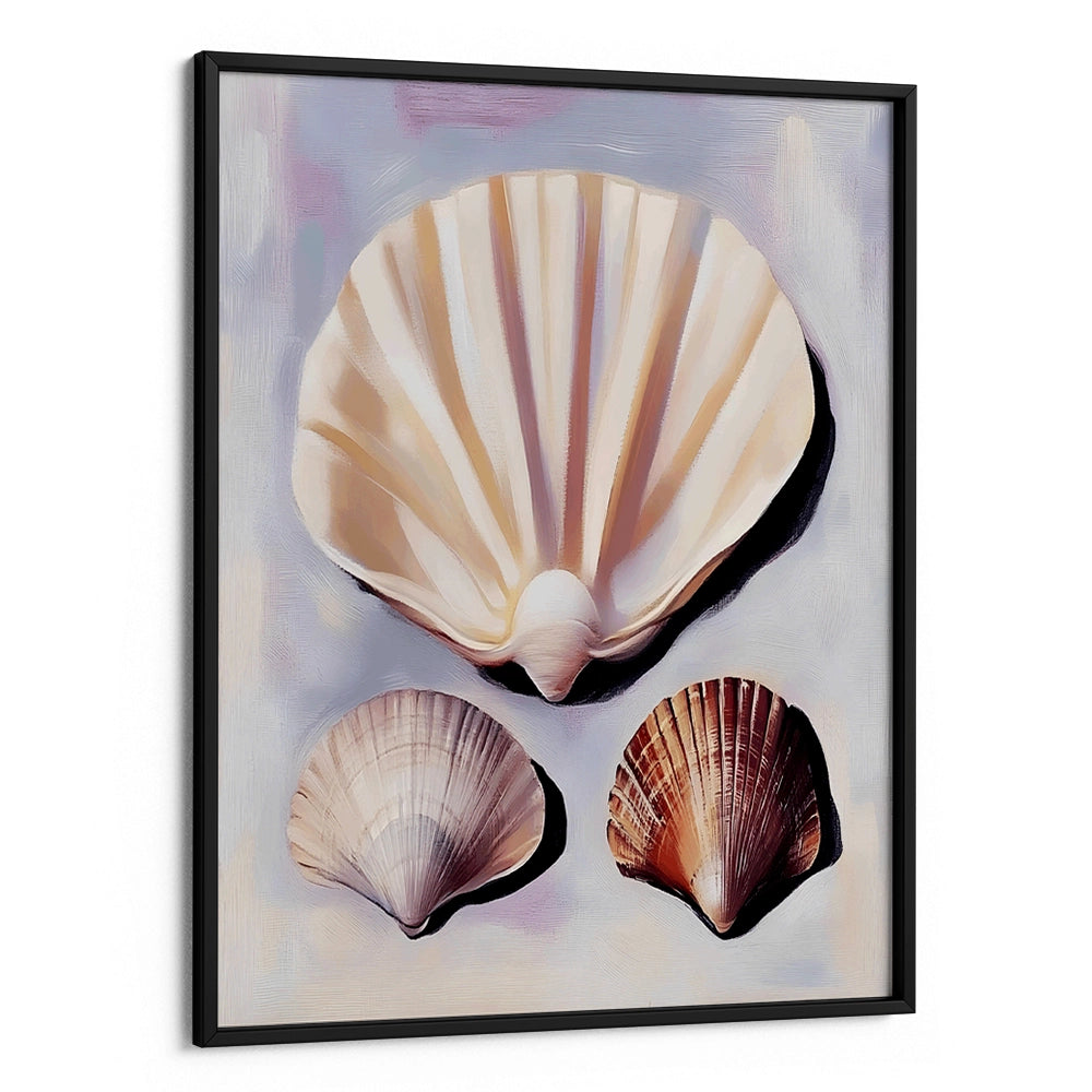 Seashell Harmony Canvas painting - XS / Matte Paper / Rolled Art - Nook At You