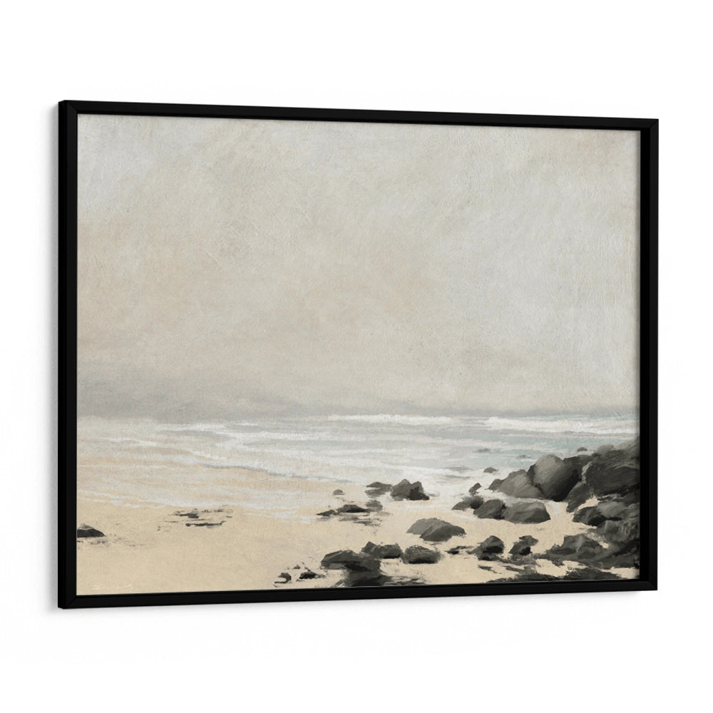 Beach Horizontal Landscape Painting - XS / Matte Paper / Rolled Art - Nook At You