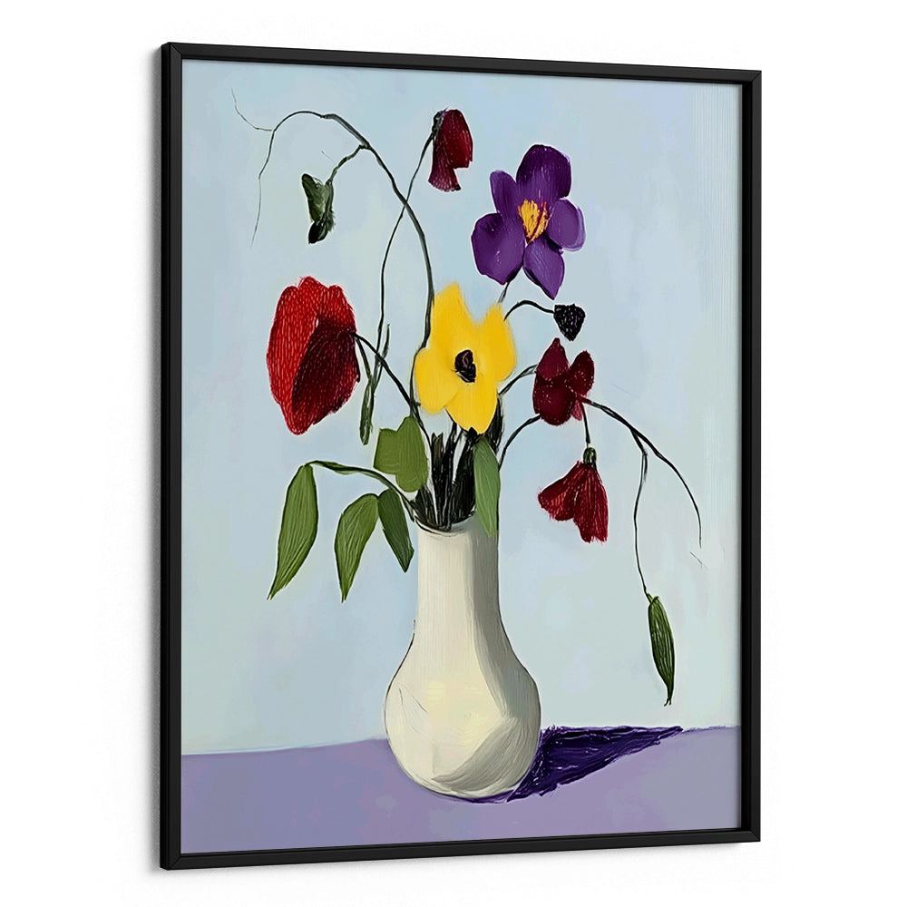 Flower Mood Botanical Wall Art Painting - XS / Matte Paper / Rolled Art - Nook At You