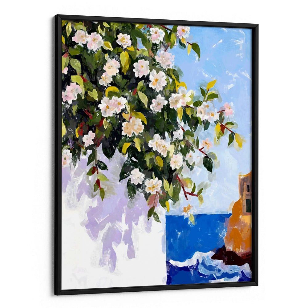 Where The Blossoms Meet The Sea Botanical Art Prints - XS / Matte Paper / Rolled Art - Nook At You