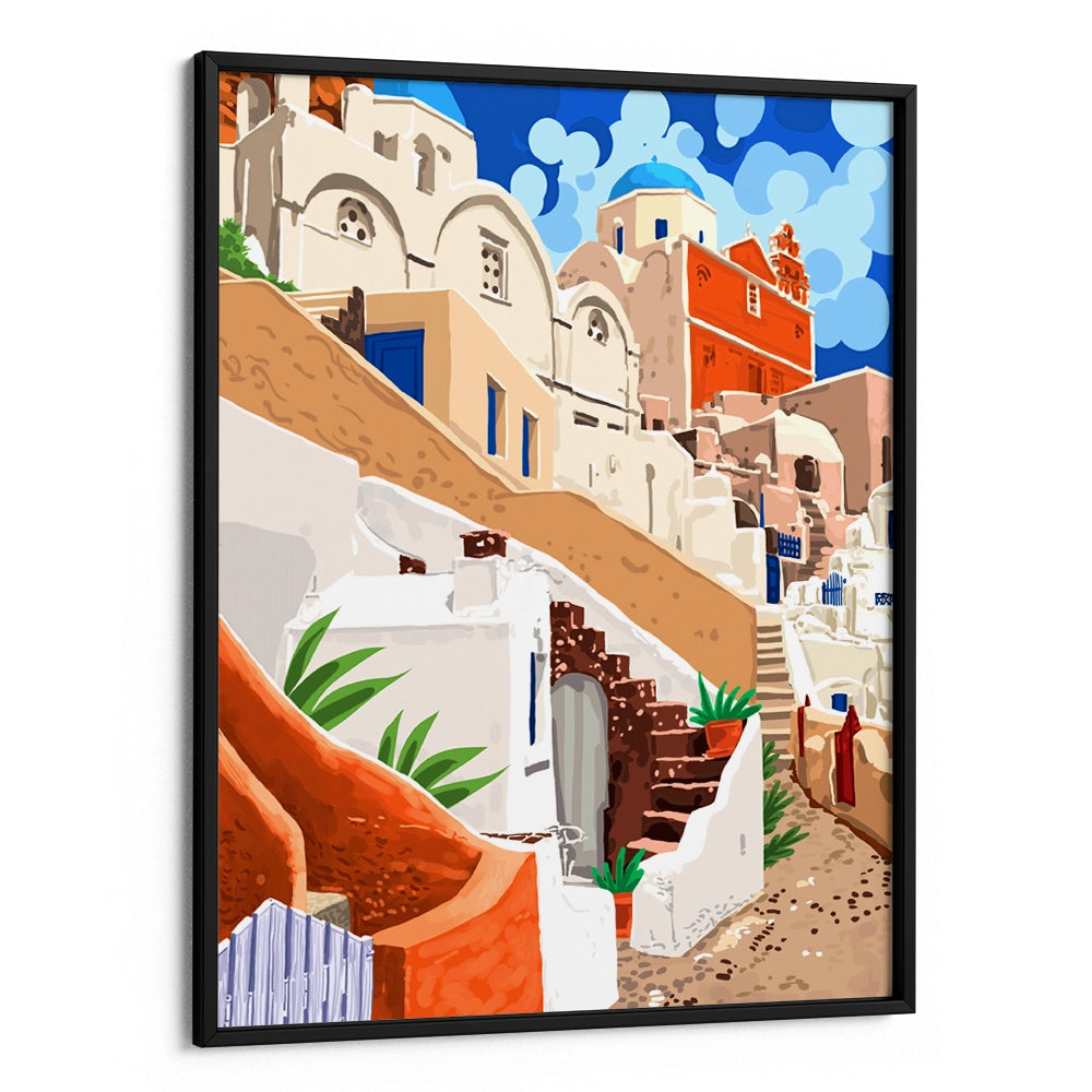Somewhere Far Away Modern Wall Art Painting - XS / Matte Paper / Rolled Art - Nook At You
