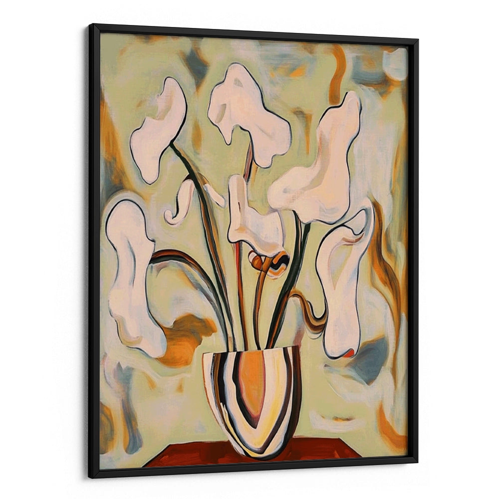 Floral Arrangement in a Vase Botanical Wall Painting - XS / Matte Paper / Rolled Art - Nook At You