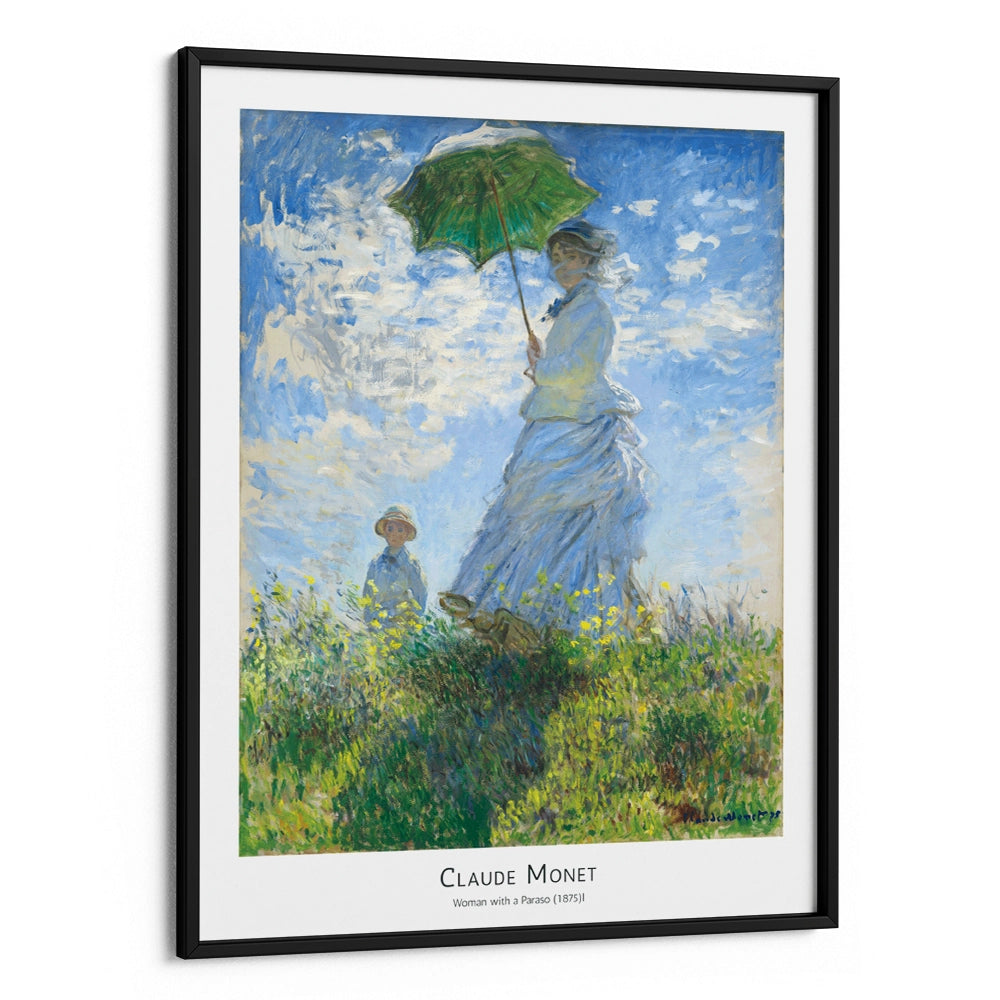 Monet - Woman with a Paraso Exhibition Art Print - XS / Matte Paper / Rolled Art - Nook At You