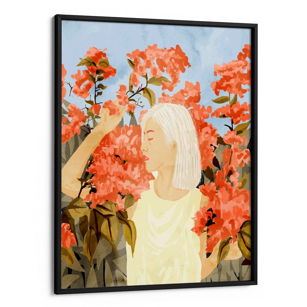 Summer Soul Women Illustration Art Poster - XS / Matte Paper / Rolled Art - Nook At You